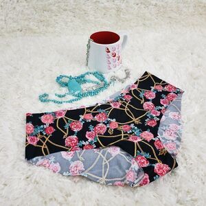 NWT Victoria's Secret Multicolor No show Floral HIPHUGGER LARGE